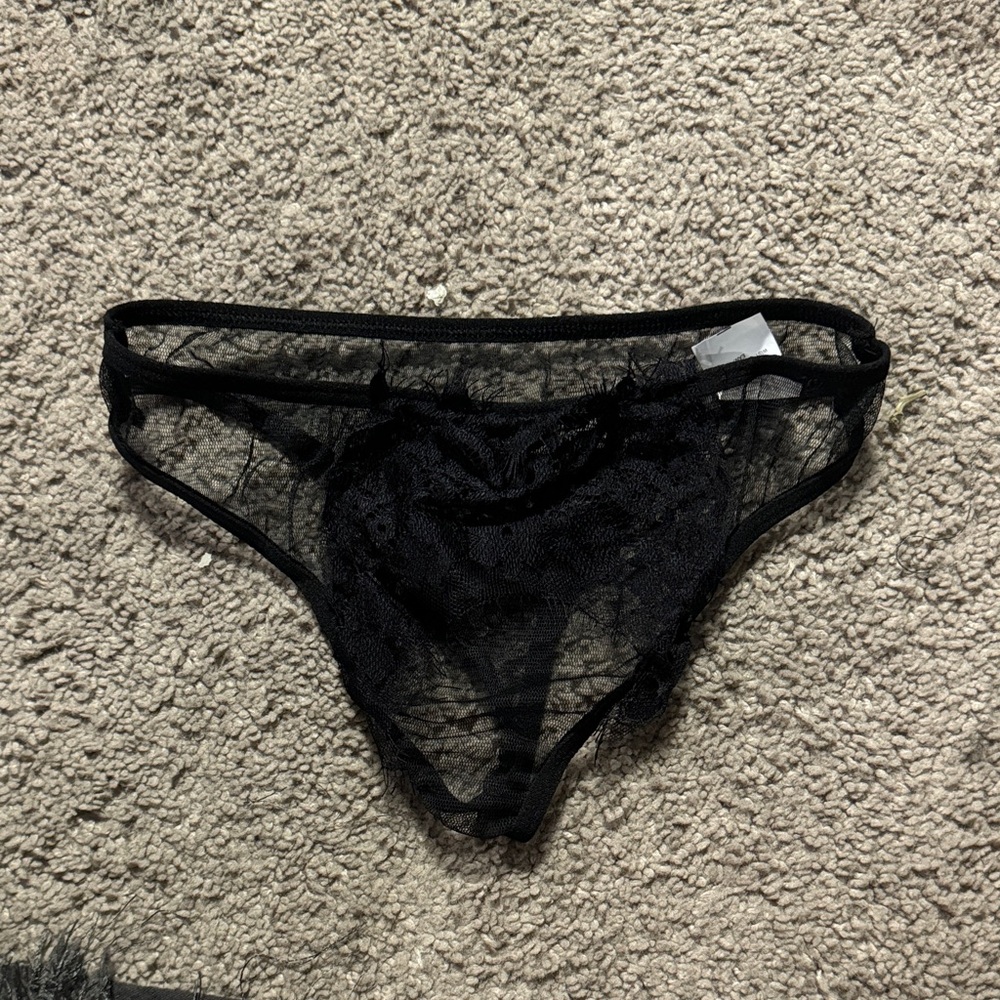 Black Lace Panties